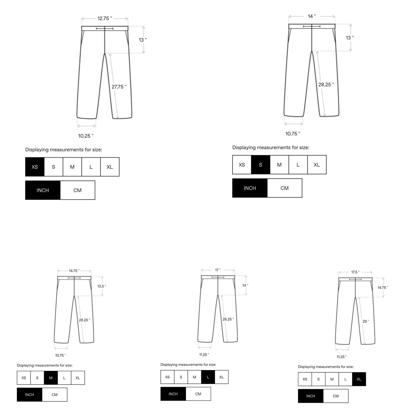 "signature" sweatpants