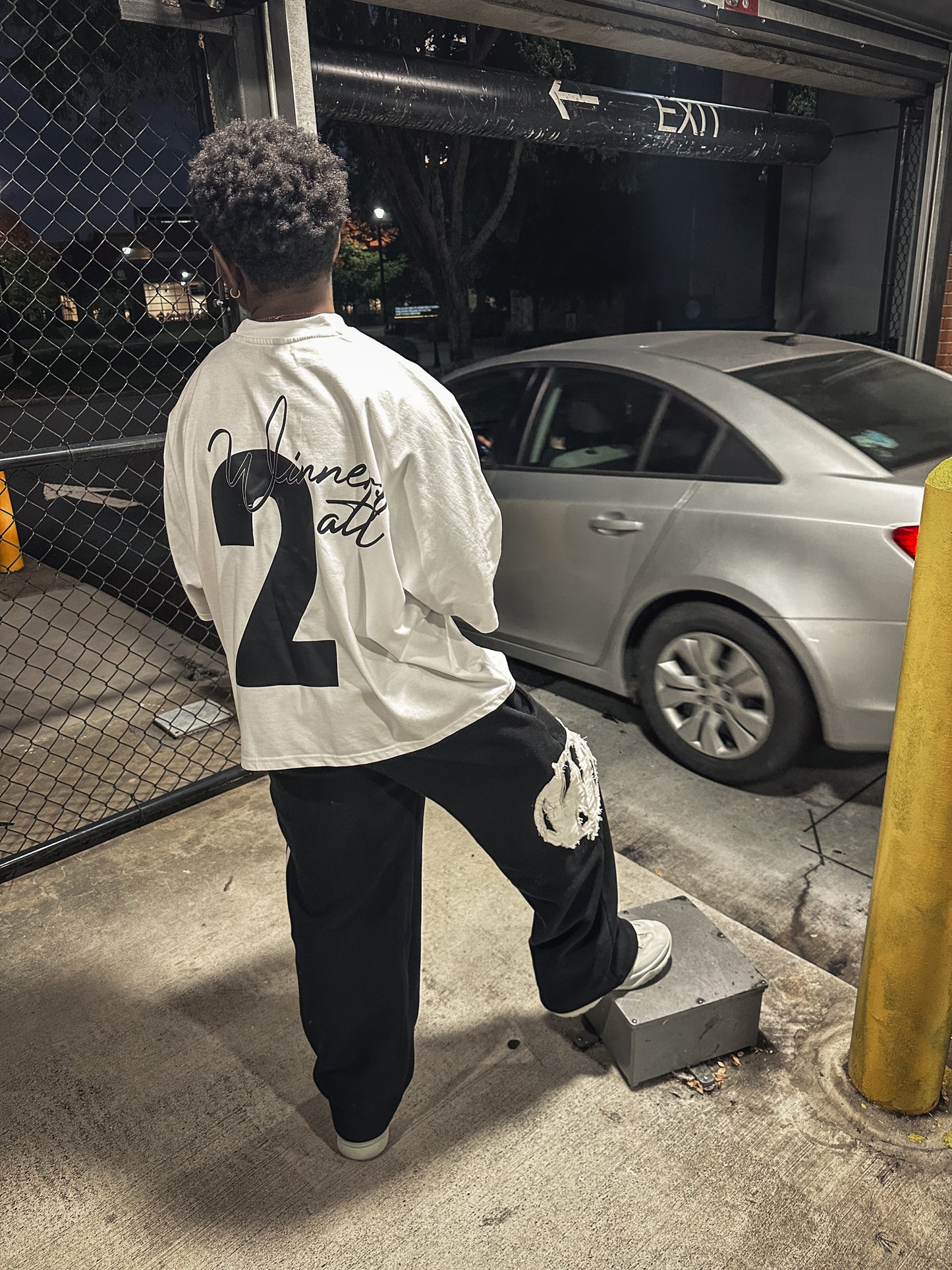 "Signature Tee" White